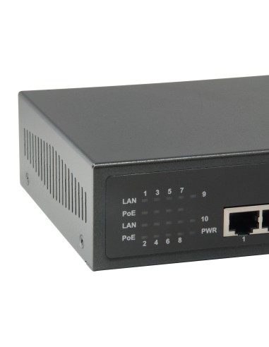LevelOne GEP-1023W65 switch di rete Gigabit Ethernet (10 100 1000) Supporto Power over Ethernet (PoE) Nero