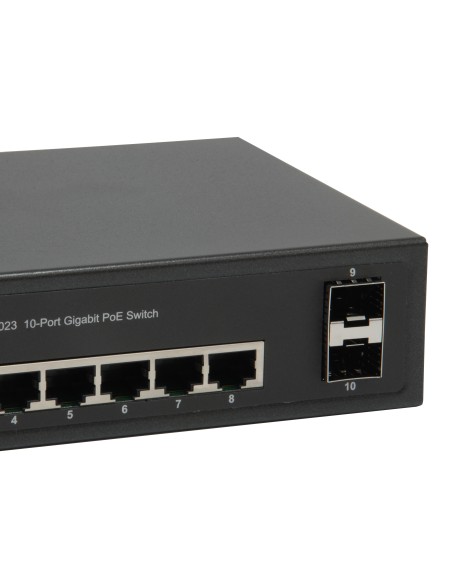 LevelOne GEP-1023W65 switch di rete Gigabit Ethernet (10 100 1000) Supporto Power over Ethernet (PoE) Nero