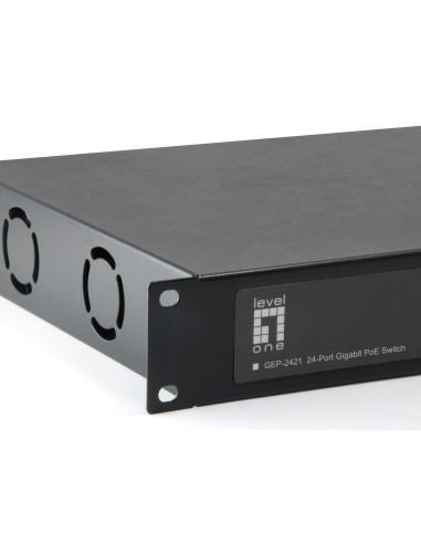 LevelOne GEP-2421W250 switch di rete Non gestito Gigabit Ethernet (10 100 1000) Supporto Power over Ethernet (PoE) Nero