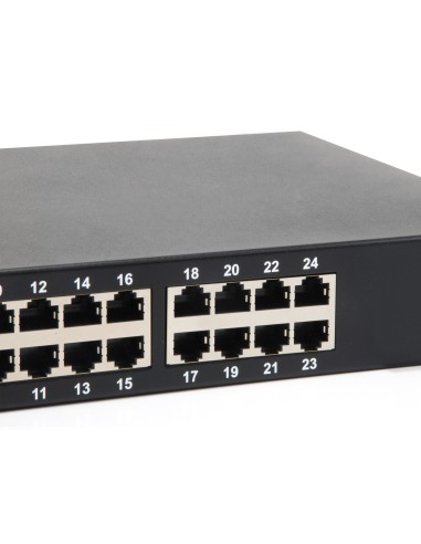 LevelOne GEP-2421W250 switch di rete Non gestito Gigabit Ethernet (10 100 1000) Supporto Power over Ethernet (PoE) Nero