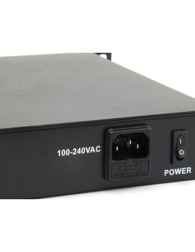 LevelOne GEP-2421W250 switch di rete Non gestito Gigabit Ethernet (10 100 1000) Supporto Power over Ethernet (PoE) Nero
