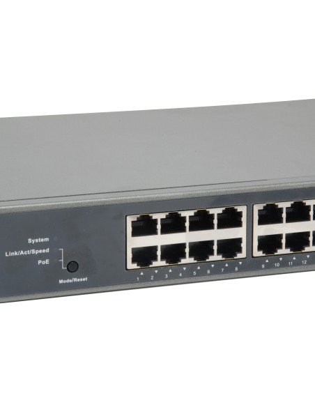 LevelOne GEP-2851 Gestito Gigabit Ethernet (10 100 1000) Supporto Power over Ethernet (PoE) Nero