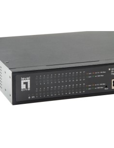 LevelOne GES-2451 switch di rete Gigabit Ethernet (10 100 1000) Nero 2