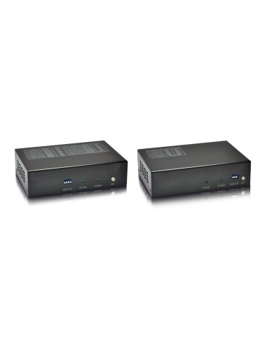 LevelOne HVE-9100 moltiplicatore AV Trasmettitore e ricevitore AV Nero