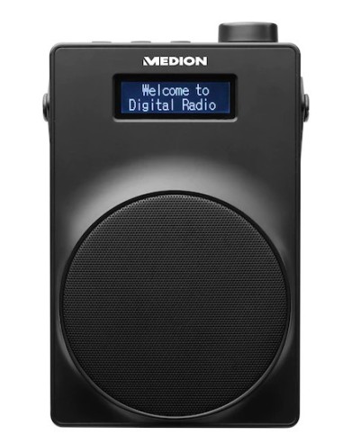 MEDION 50059899 radio Portatile Analogico e digitale Nero