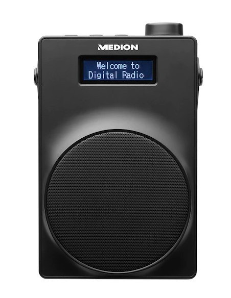 MEDION 50059899 radio Portatile Analogico e digitale Nero