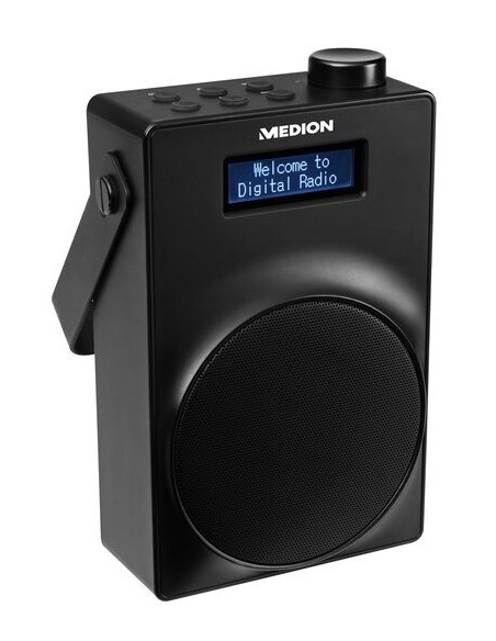 MEDION 50059899 radio Portatile Analogico e digitale Nero