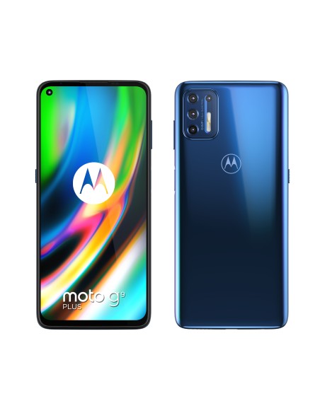 Motorola Moto G G9 Plus 17,3 cm (6.8") Dual SIM ibrida Android 10.0 4G USB tipo-C 4 GB 128 GB 5000 mAh Blu
