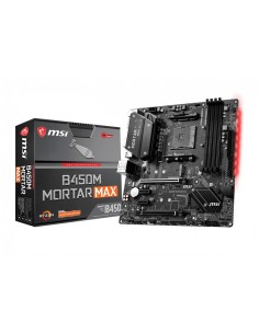 MSI B450M Mortar Max AMD B450 Socket AM4 micro ATX