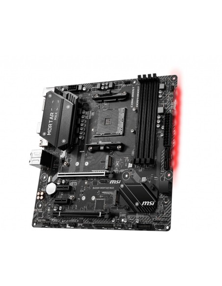 MSI B450M Mortar Max AMD B450 Socket AM4 micro ATX