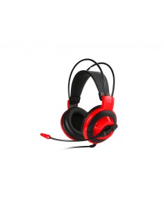 MSI DS501 Auricolare Cablato A Padiglione Giocare Nero, Rosso