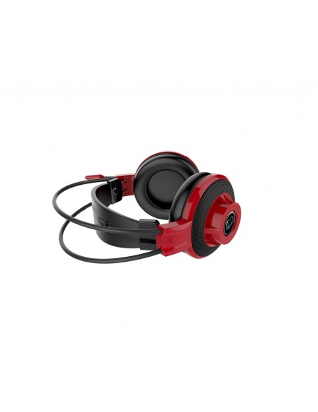 MSI DS501 Auricolare Cablato A Padiglione Giocare Nero, Rosso