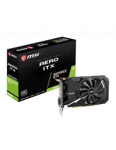 MSI Geforce GTX 1650 Aero ITX 4G OCV1 NVIDIA 4 GB GDDR5