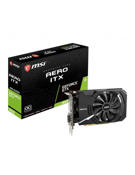 MSI Geforce GTX 1650 Aero ITX 4G OCV1 NVIDIA 4 GB GDDR5