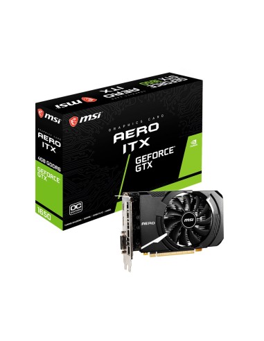 MSI GeForce GTX 1650 D6 Aero ITX OC NVIDIA 4 GB GDDR6
