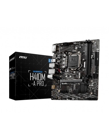 MSI H410M-A PRO scheda madre Intel H410 LGA 1200 micro ATX