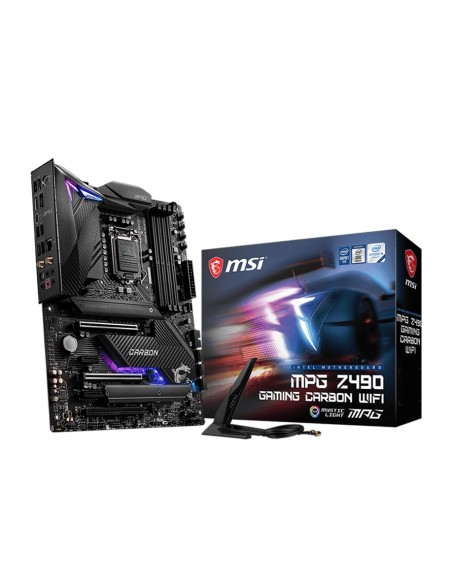 MSI MPG Z490 GAMING CARBON WIFI scheda madre Intel Z490 LGA 1200 (Socket H5) ATX