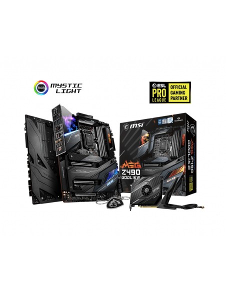 MSI MEG Z490 GODLIKE scheda madre Intel Z490 LGA 1200 ATX esteso
