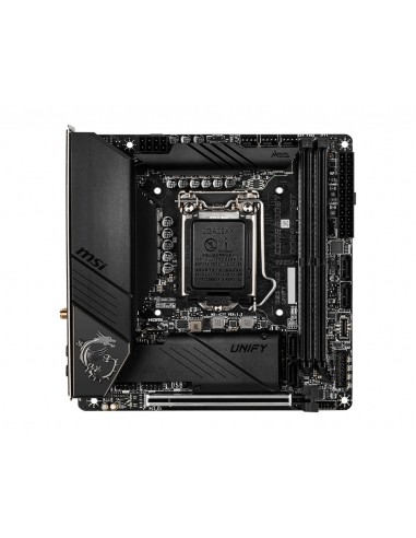 MSI MEG Z490I UNIFY scheda madre Intel Z490 LGA 1200 mini ITX