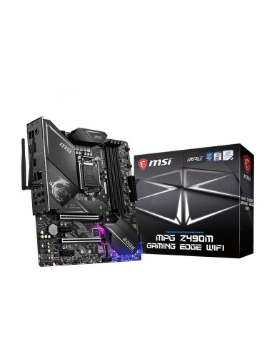 MSI MPG Z490M GAMING EDGE WIFI scheda madre Intel Z490 LGA 1200 micro ATX
