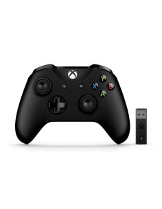 Microsoft Xbox Controller + Wireless Adapter Nero Gamepad PC, Xbox One