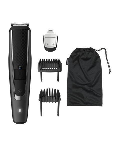 Philips BEARDTRIMMER Series 5000 Rifinitore per barba con impostazioni di precisione da 0,2 mm