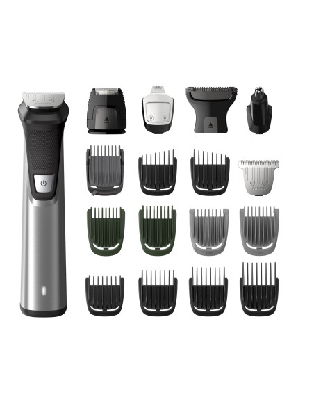 Philips MULTIGROOM Series 7000 18 accessori 18 in 1, Barba, capelli e corpo