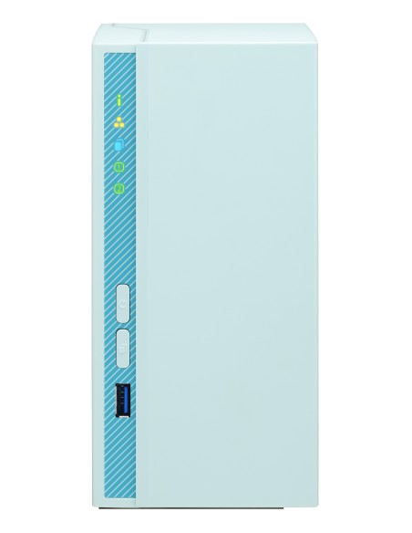 QNAP TS-230 server NAS e di archiviazione Tower Collegamento ethernet LAN Blu RTD1296