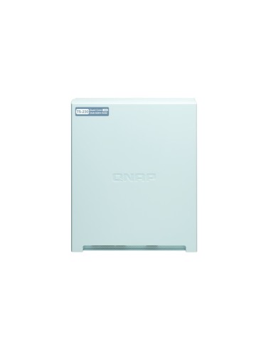 QNAP TS-230 server NAS e di archiviazione Tower Collegamento ethernet LAN Blu RTD1296