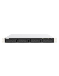 QNAP TS-453DU-RP NAS Rack (1U) Collegamento ethernet LAN Nero, Grigio J4125