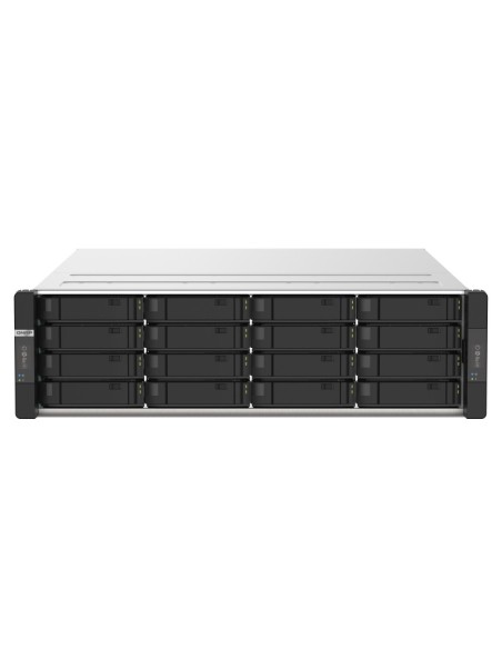 QNAP GM-1001 server NAS e di archiviazione Armadio (3U) Collegamento ethernet LAN Nero