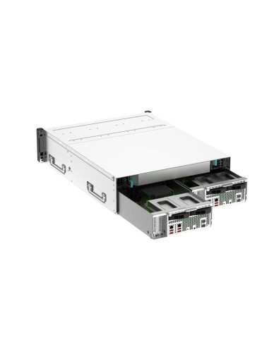 QNAP GM-1001 server NAS e di archiviazione Armadio (3U) Collegamento ethernet LAN Nero