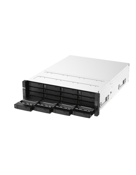 QNAP GM-1001 server NAS e di archiviazione Armadio (3U) Collegamento ethernet LAN Nero
