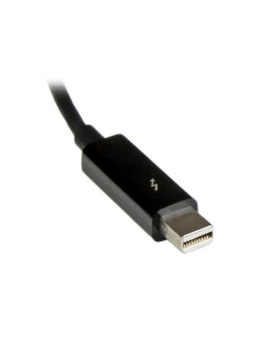 StarTech.com Adattatore di rete Thunderbolt a Gigabit Ethernet - Convertitore esterno da TB a RJ45 con porta USB 3.0 integrata