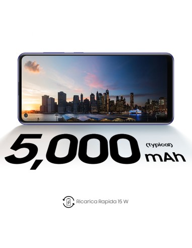 Samsung Galaxy A21s SM-A217F DSN 16,5 cm (6.5") Doppia SIM Android 10.0 4G USB tipo-C 3 GB 32 GB 5000 mAh Blu