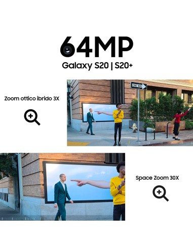 Samsung Galaxy S20 5G, Display 6.2", 128 GB, 12 GB, 4000 mAh, Hybrid Sim + eSIM, Cosmic Gray