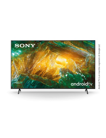 Sony KD-85XH80 | Android TV 85 pollici, Smart TV LED 4K HDR Ultra HD, con Assistenti Vocali integrati (Nero, Modello 2020)
