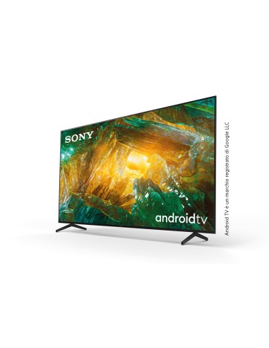Sony KD-85XH80 | Android TV 85 pollici, Smart TV LED 4K HDR Ultra HD, con Assistenti Vocali integrati (Nero, Modello 2020)