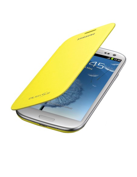 Samsung EFC-1G6F custodia per cellulare 12,2 cm (4.8") Custodia a libro Giallo