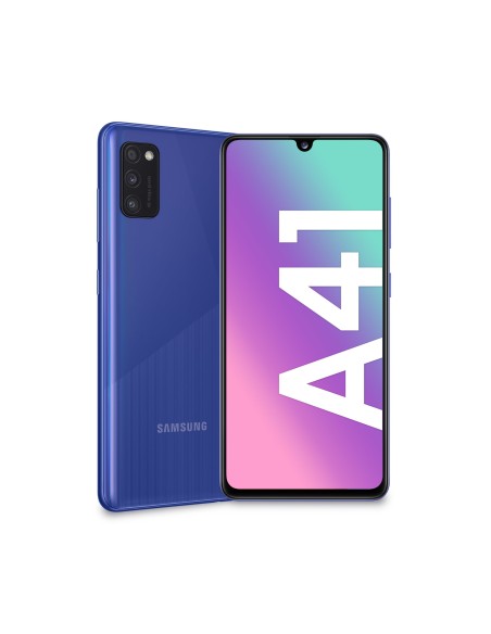 Samsung Galaxy A41 , Display 6.1, 64GB, 4 GB, 3500 mAh, Dual Sim, Prism Crush Blue
