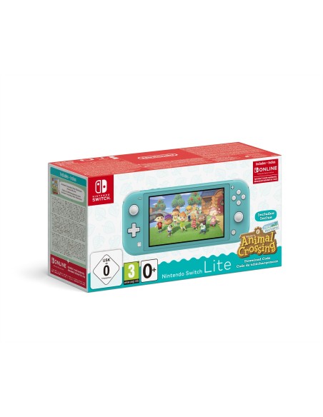 Nintendo Switch Lite (Turquoise) Animal Crossing  New Horizons Pack + NSO 3 months (Limited)