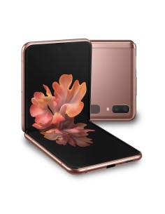 Samsung Galaxy Z Flip 5G , ext. 1.1” int. 6.7”, 256GB, RAM 8GB, Single Sim eSim, Android 10, Mystic Bronze