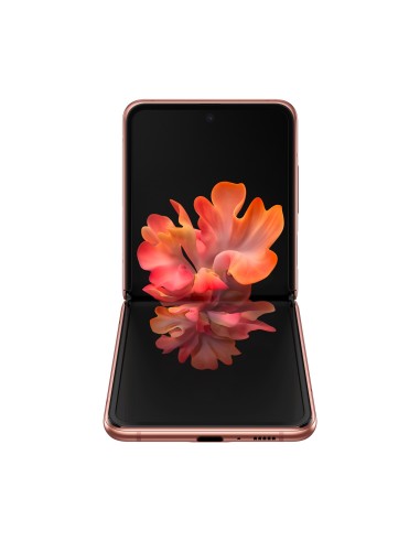 Samsung Galaxy Z Flip 5G , ext. 1.1” int. 6.7”, 256GB, RAM 8GB, Single Sim eSim, Android 10, Mystic Bronze