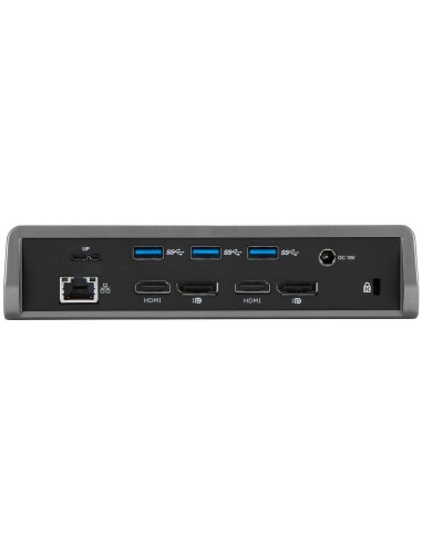Targus DOCK160USZ Cablato USB 3.2 Gen 1 (3.1 Gen 1) Type-A Nero, Grigio