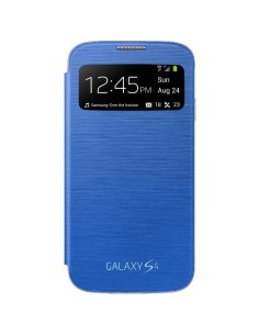 Samsung S-View custodia per cellulare Custodia flip a libro Blu