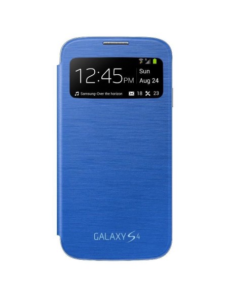 Samsung S-View custodia per cellulare Custodia flip a libro Blu