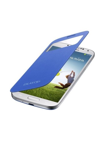 Samsung S-View custodia per cellulare Custodia flip a libro Blu