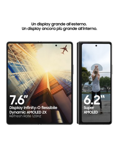 Samsung Galaxy Z Fold2 5G , ext.6.2” int. 7.6”, 256GB, RAM 12GB, NanoSIM, Android 10, Mystic Black
