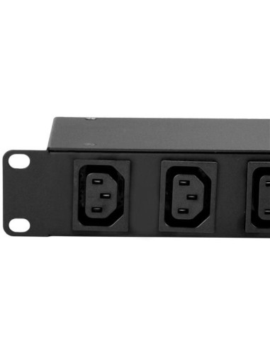 StarTech.com Unità Distribuzione Alimentazione PDU 1U a 8 porte montabile a Rack con prese C13 - 16A - Cavo di Alimentazione