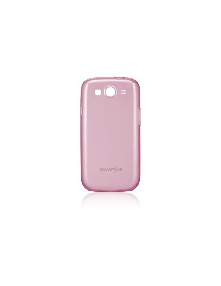 Samsung EFC-1G6W custodia per cellulare Cover Rosa, Trasparente